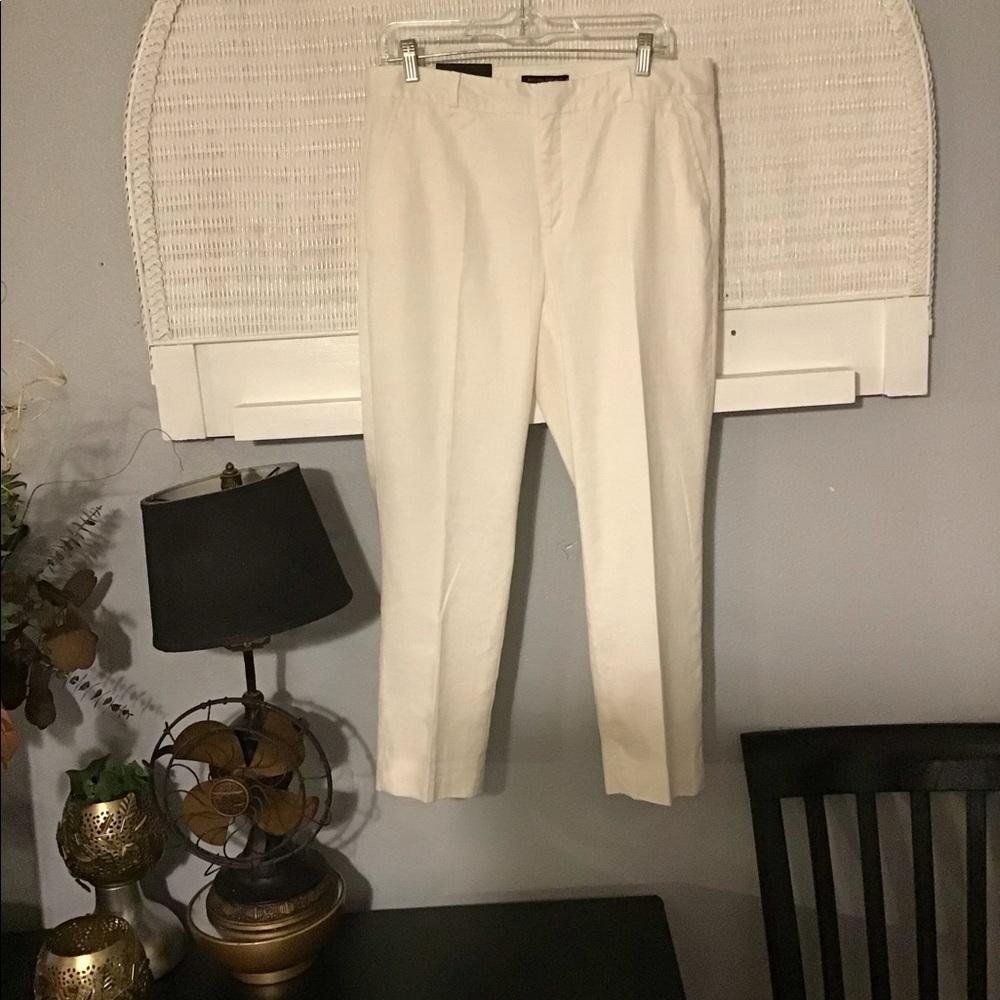 Banana Republic Avery Washable Stretch Linen Pants (NWT) - Picture 2 of 8